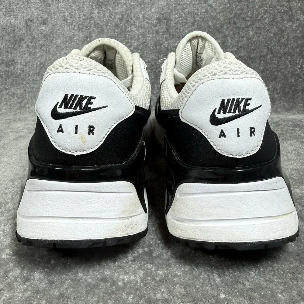 Nike Shoes Men's 13 White Black Air Max SYSTM Low Top Athletic DM9537-103